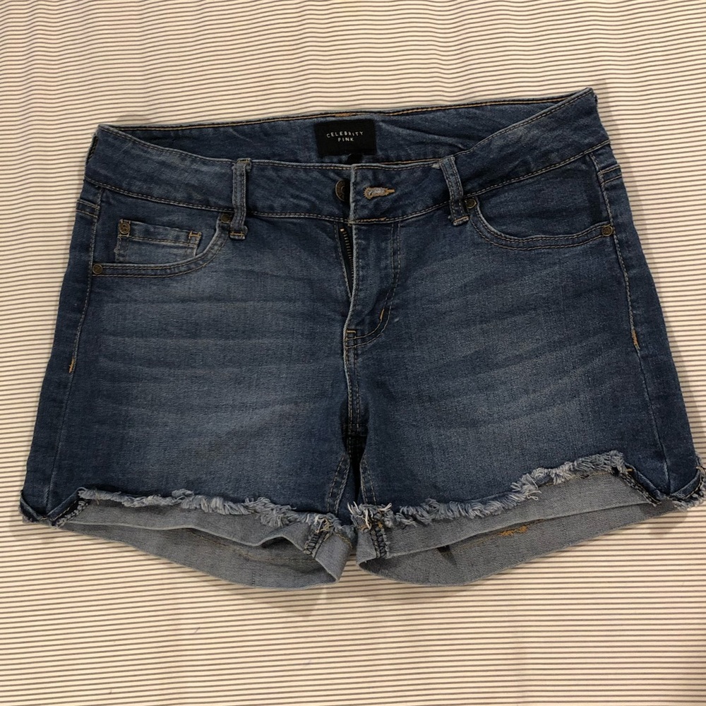 Celebrity Pink denim shorts